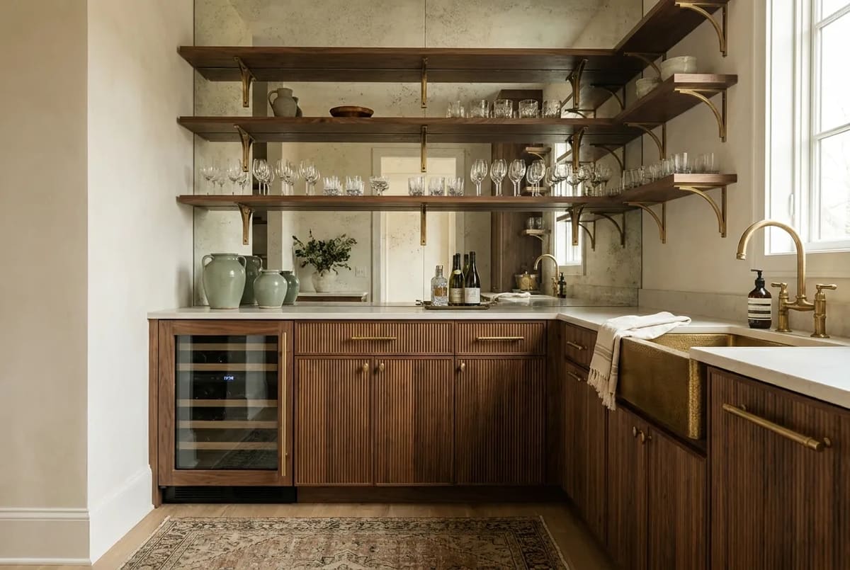 Butlers Pantry — Blair Custom Interiors, Nashville, Tennessee