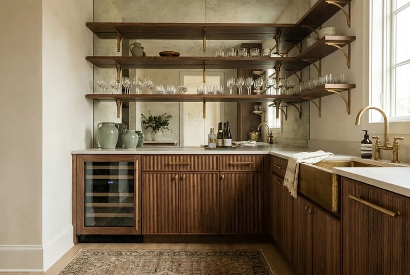 Butlers Pantry — Blair Custom Interiors, Nashville, Tennessee