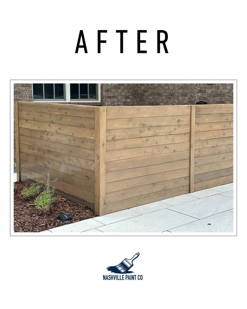 Brentwood Stain — Nashville Paint Co, Nashville, Tennessee