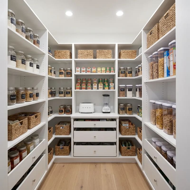 Custom Pantry — National Closet Company, Gallatin, Tennessee